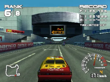 R4 - Ridge Racer Type 4 (US) screen shot game playing